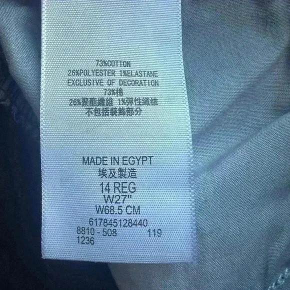 Levi Boys New with Tags 511 Slim Cut-off Black Denim Shorts - Picture 5 of 10